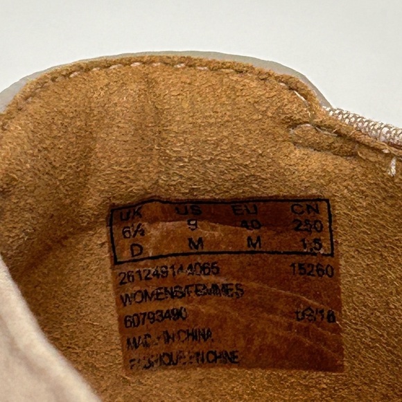 Clarks Keesha Luca Slip On Loafers Business Casual Academia Taupe, Size 9 - Picture 13 of 13